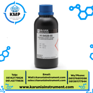 Hanna instruments Pump Calibration Standard for Titratable Acidity in Dairy Mini Titrator Model : HI84529-55U