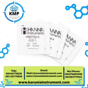 Hanna instruments Silica High Range Reagents (100 tests) Model : HI96770-01