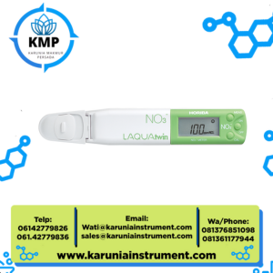 The Horiba LAQUAtwin NO3-11 is a compact and portable pocket water quality meter designed for the rapid and accurate measurement of nitrate ion (NO₃⁻) concentrations in water, soil, food, and industrial solutions. Utilizing advanced ion-selective electrode (ISE) technology, this pocket-sized meter provides precise readings with just a small sample volume, making it ideal for both field and laboratory applications. The LAQUAtwin NO3-11 is widely used in agriculture, environmental monitoring, food safety, and industrial quality control. With a user-friendly interface, waterproof construction, and quick measurement capabilities, this device is essential for professionals who require on-the-spot nitrate ion analysis.