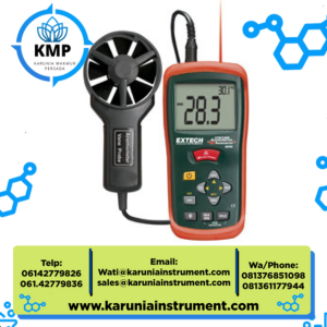 EXTECH AN200 CFM/CMM Mini Thermo-Anemometer with built-in InfaR