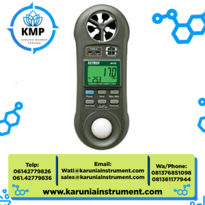 Extech 45170: 4-in-1 Hygro-Thermo-Anemometer-Light Meter