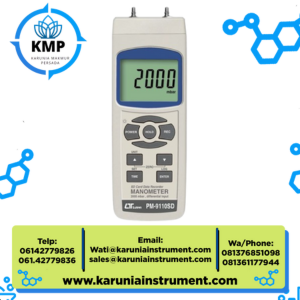 Lutron PM-9110SD – High-Precision Digital Manometer with Real-Time Data Logger