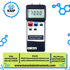 Lutron PM-9107 – High-Accuracy Differential Pressure Manometer
