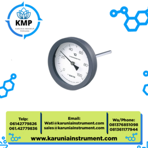 Bimetal Thermometer 100 mm Stem No.2080-04 SK Sato