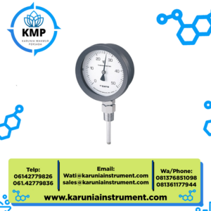 Bimetal Thermometer 100 mm Stem No.2085-04 SK Sato