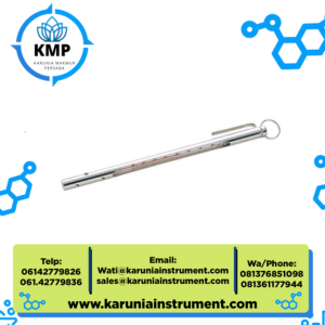 Glass Thermometer with Metal No.1710-00 SK Sato