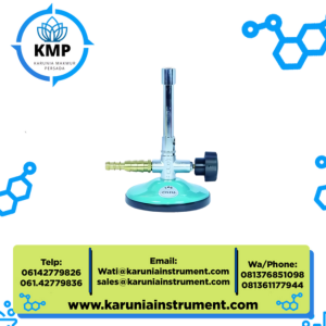 OMM 01.0097.00 Bunsen Burner with flame stabilizer