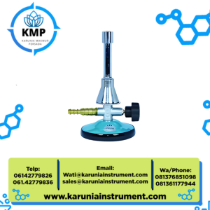 OMM 01.0346.00 Bunsen Burner Teclu D 13 x H 155 (mm)