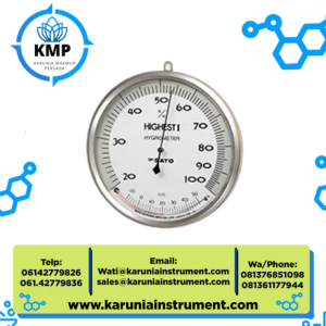 SK Sato Precision Hair Hygrometer with Thermometer