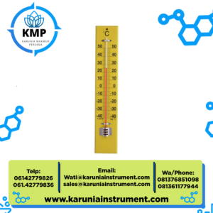 Wooden Base Thermometer SK-45 No.1530-10 SK Sato