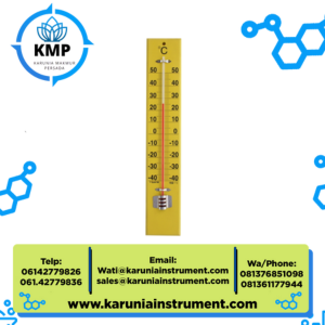 Wooden Base Thermometer SK-60 No.1530-20 SK Sato