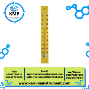 Wooden Base Thermometer SK-90 No.1530-30 SK Sato