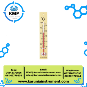 Wooden Base Thermometer −30 to 50°C No.1510-00 SK Sato