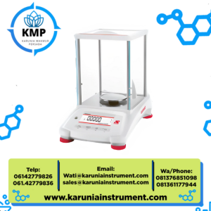 Ohaus PX124 Analytical Balance Internal Calibration