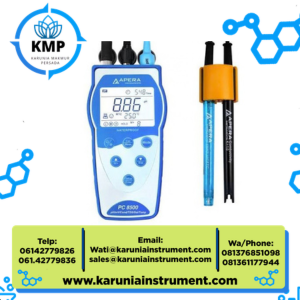 Apera PC8500 Portable pH/Conductivity Meter Kit with GLP Data Logger and USB Data Output – SKU AI5524